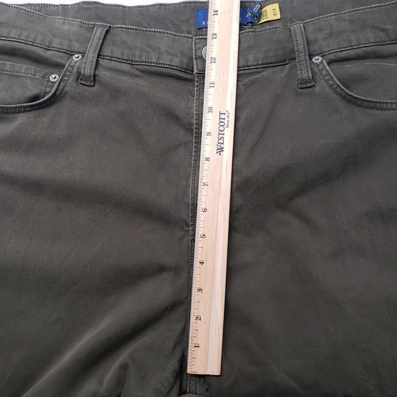 Polo Ralph Lauren Varick Slim Straight Stretch Sateen Pant Mens 40x38 Tall Green - Picture 8 of 16